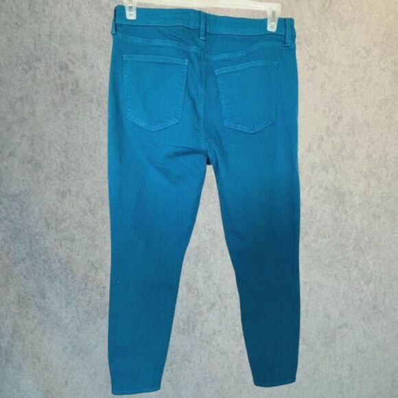 Pistola Jennifer Oslo Pants Womens 32 Belize Blue Slim Fit Ankle Jeans - Picture 3 of 16